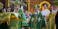 08.10.26 г. Митрополит Иосиф среди других архипастырей сослужил Святейшему Патриарху Кириллу, изображение №1 - Ивановская митрополия