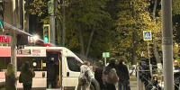В Брянске у остановки «Почта» водитель маршрутки сбил девушку - БрянскToday.Ru