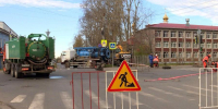 Перекрытие движения на перекрёстке Троицкого проспекта и улицы Комсомольской в Архангельске продлили до 11 октября - ГТРК Поморье
