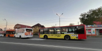 В Хабаровске столкнулись три автобуса на улице Шелеста - КП Хабаровск