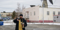 Добровольцы принесли присягу в присутствии священника - Якутская и Ленская епархия