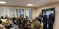 Цена одного шага: в общежитии СБМК
прошла встреча с сотрудниками УМВД - Базовый медколледж