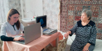 Выездной медосмотр в Михайловке: узкие специалисты приняли получателей соцуслуг - DeltaCelina.Ru