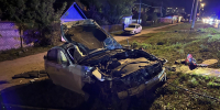 В Орле водитель Infiniti устроил серию наездов на дорожные объекты - Орловский Вестник