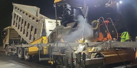 Спуск на Сельдинском шоссе в Ульяновске асфальтируют по ночам - Ulyanovsk.Express