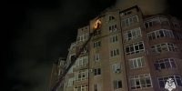 В Элисте ликвидировали пожар в многоквартирном доме - МЧС Республики Калмыкия