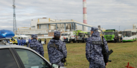Росгвардейцы приняли участие в тренировке по ликвидации ЧС на Абаканской ТЭЦ - Росгвардия