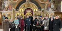 В Нижневартовске сотрудник МЧС провел противопожарный инструктаж с духовенством и мирянами - Ханты-Мансийская Митрополия