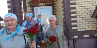 поздравление  пожилых  в сельском клубе - Камская новь