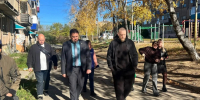 В микрорайоне Таёжный Комсомольска-на-Амуре проверили, как проходит отопительный сезон - Правительство Хабаровского края