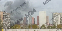 Пожар произошел в бытовках на юго-востоке Москвы - M24.Ru