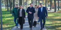 Новости Коломны- Виктор Верещагин осмотрел, как содержится парк «Сосновый бор» - KolomnaOnline.Ru