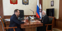 Артём Здунов встретился с митрополитом Саранским и Мордовским Зиновием - Вестник Мордовии