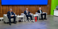 Дмитрий Миляев ответил на вопросы студентов РЭУ имени Плеханова в Москве - ТК Первый Тульский