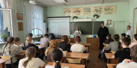 Преподаватели Института биотехнологии провели профориентационную встречу в МОУ «СОШ №103» г. Саратова - Вавиловский университет