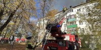 В Уфе вспыхнула крыша пятиэтажки - Сетевое издание Республика Башкортостан