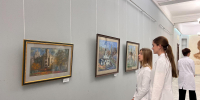 Открытие новой выставки в Ректорской галерее - Медицинский Университет им. Н.Н. Бурденко