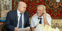 Век на службе Отечеству: ветерану Выборгского района исполнилось 100 лет - Выборгский район
