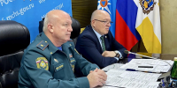 Сотрудники МЧС Ставрополья приняли участие в селекторном совещании по вопросам гражданской обороны - МЧС Ставропольского края