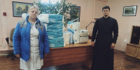 Постояльцам хосписа на улице Ливенской передана благотворительную помощь от Ахтырского кафедрального собора, 7 октября 2026 года, г.Орел - Орловская и Ливенская епархия