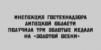 На выставке «Золотая осень» инспекция гостехнадзора Липецкой области завоевала три золотые медали. - Народное слово