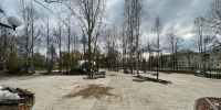 В Новодвинске продолжается благоустройство городского парка культуры и отдыха - Единая Россия