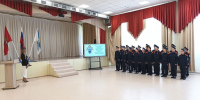 В Ясном посвятили в кадеты учащихся следственного класса - YasVesti.Ru