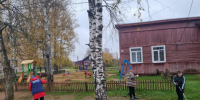 Субботник в Кневицком функциональном отделе!. - Демянский район