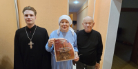 Клирик храма Всех Святых Междуреченска посетил пожилых прихожан - Кемеровская и Новокузнецкая епархия