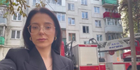 Корреспондент «Вестей» рассказала подробности сильного пожара на улице Зорге в Уфе | ГТРК «Башкортостан» - ГТРК Башкортостан