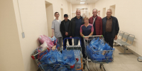 Посещение раненых солдат в госпитале - Храм Преображения Господня в Лефортове