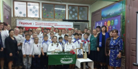 В Моховской школе открыли Парту Героя в честь Леонида Леонова - Единая Россия