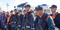 Силы и средства гражданской обороны отработали действия на практике в рамках штабной тренировки - МЧС