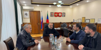 Депутат Госдумы РФ Нурбаганд Нурбагандов провел рабочую встречу с главой Буйнакска Махачом Абдулмуслимовым - РИА Дагестан