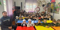 Важные знания — с самого детства! Огнеборцы ПЧ-63 провели занятие для дошколят - Министерство по делам ГО, ЧС и ликвидации последствий стихийных бедствий