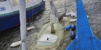 Очевидец: во Взморье во время шторма затонули две яхты (фото) - NewKaliningrad.Ru