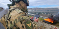 Росгвардейцы Карачаево-Черкесии приняли участие в штабной тренировке по гражданской обороне - Росгвардия