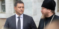 Михаил Ведерников поздравил митрополита Тихона с днём тезоименитства - InformPskov.Ru