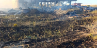 Заброшенный рыбозавод почти восемь часов тушили в Охотском - CitySakh.Ru