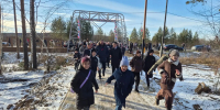 В Нижнем Куранахе появилось новое общественное пространство — парк «Металлург» - Правительство Республики Саха (Якутия)