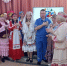 В финале программы «Россия – наш общий дом!» участники встречи приложили руки к левому плечу. Это простой, но глубокий жест шёл  от чистого сердца и стал знаком уважения друг к другу. /Фото автора - Zavodoukovsk.Online