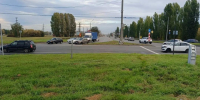 В Тольятти Lada Granta столкнулась с Lada Kalina, есть пострадавший - Волга Ньюс Тольятти