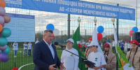 В селе Берлибаш открылась современная площадка для мини-футбола - Кайбицкие зори