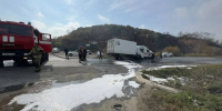 Грузовик протаранил автомобиль скорой помощи в Приморье - ГТРК Владивосток