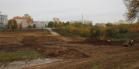 Во Владимире продолжается стройка парка у ДТЮ - Комсомольская правда