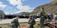 Останки 13 советских воинов с Марухского перевала предали земле в КЧР - Эльбрус.Пресс