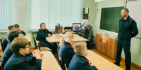 Руководитель территориального следственного отдела провел урок для учащихся кадетского класса - Следственный комитет