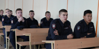 Председатель отдела по взаимодействию с правоохранительными учреждениями иерей Евгений Щенников провел встречу с курсантами Орловского юридического института МВД России, 8 октября 2026 года, г.Орел - Орловская и Ливенская епархия