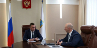 Роман Бусаргин провел рабочую встречу с Виталием Луцетом - Комсомольская правда