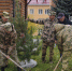 В Красноярске росгвардейцы высадили «Кедр памяти» в честь 85-летия начала обороны Кавказа - Росгвардия